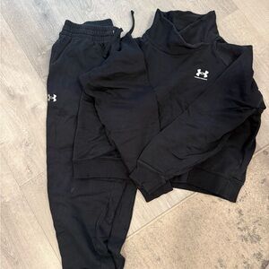 Under Armour Black Sweatpants Relaxed Fit Joggers